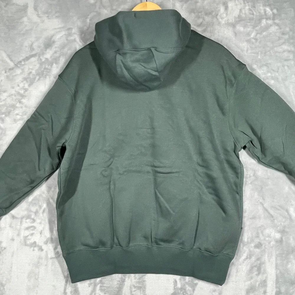 Nike Phoenix Fleece Oversized Hoodie Womens Small Dark Sage Green DQ5860-338 NEW